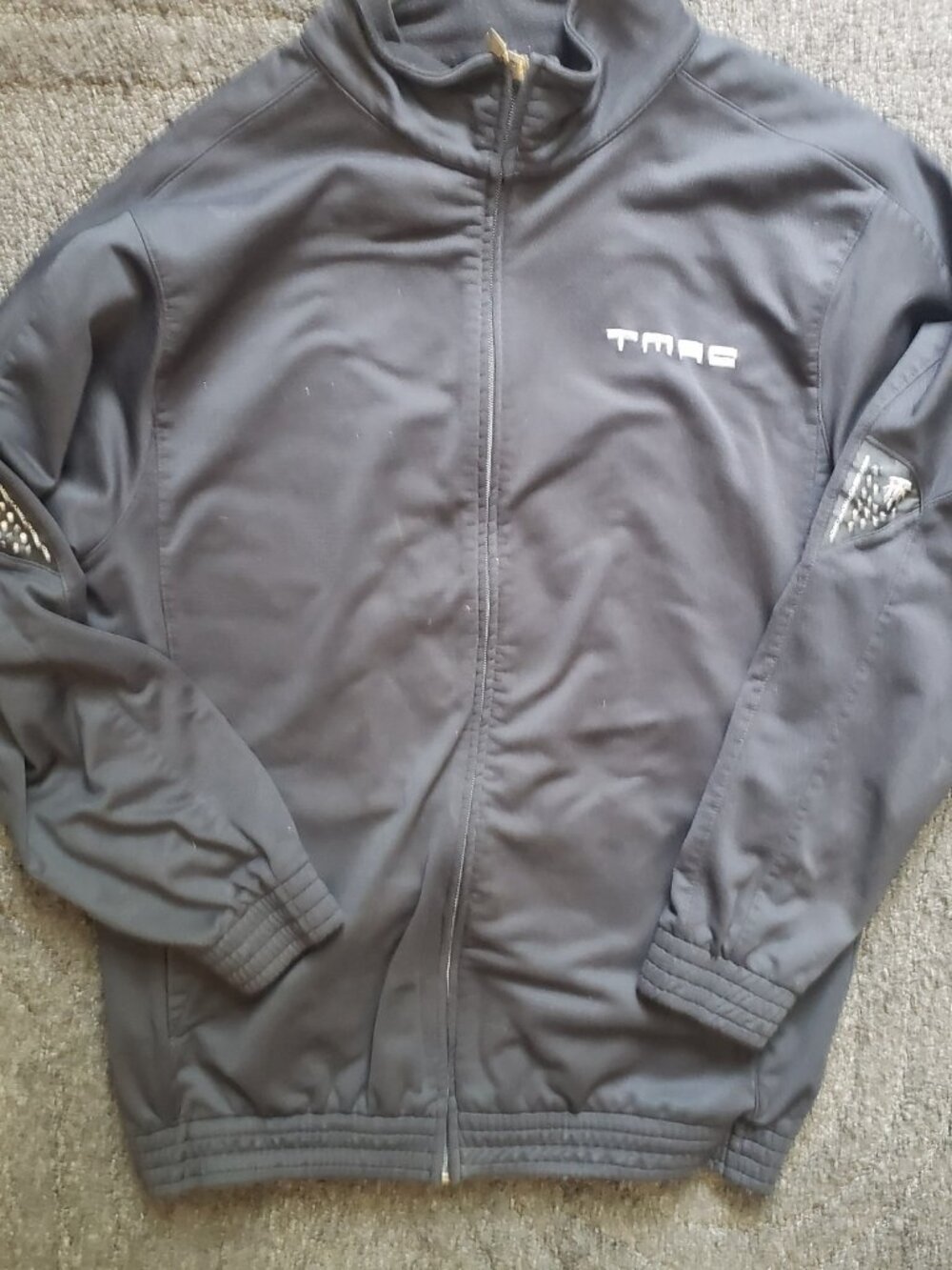 Vintage Tracy McGrady T-Mac Adidas Team Signature Track Jacket Mens Medium Rare